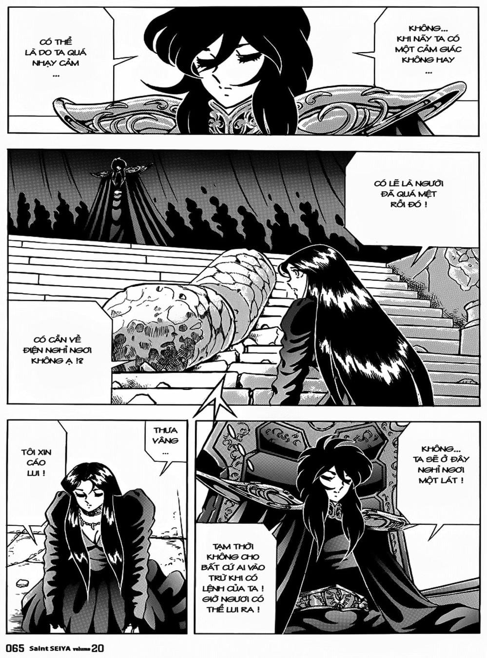 Truyện Tranh Áo Giáp Vàng - Saint Seiya trang 4