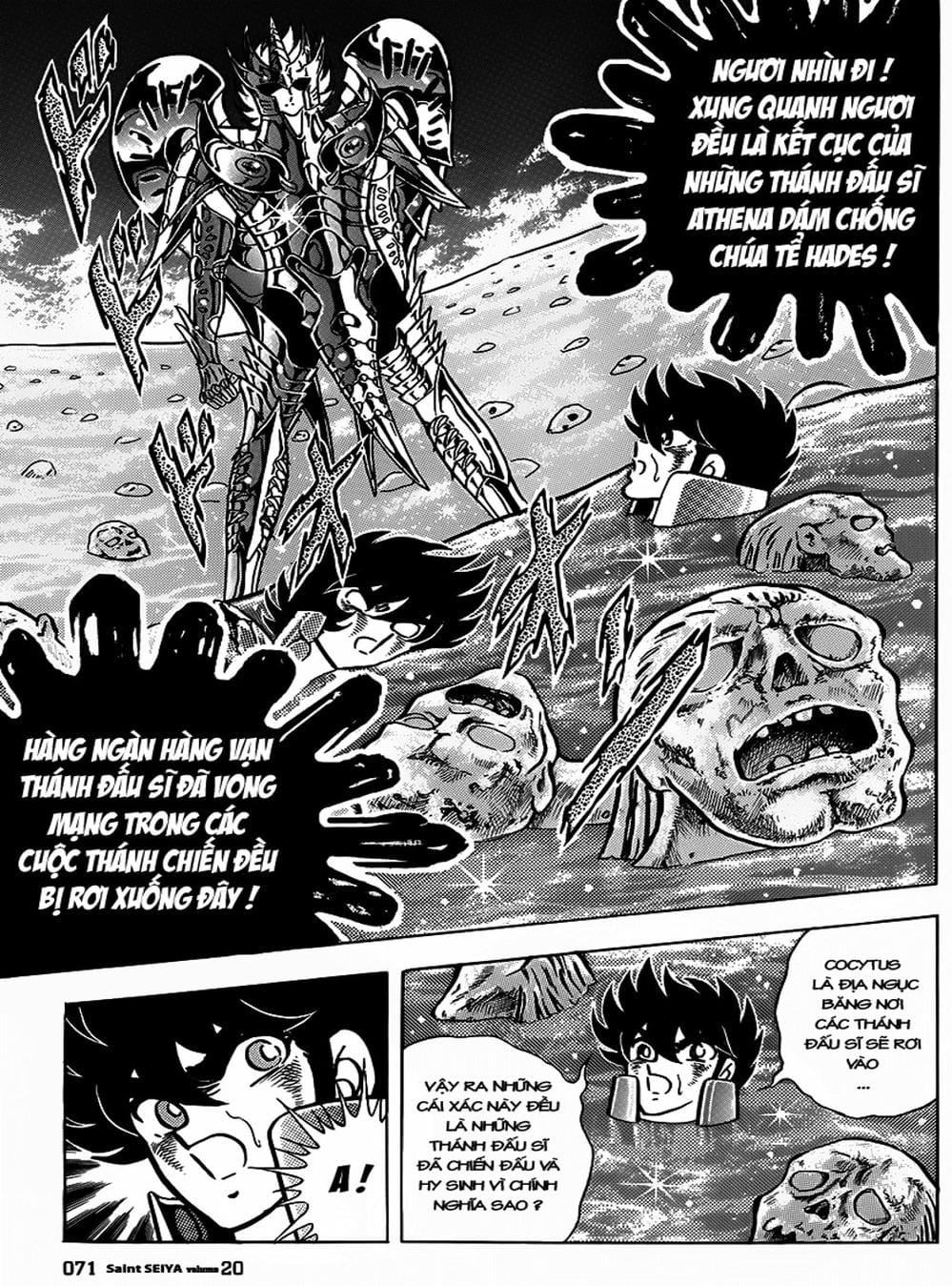 Truyện Tranh Áo Giáp Vàng - Saint Seiya trang 4