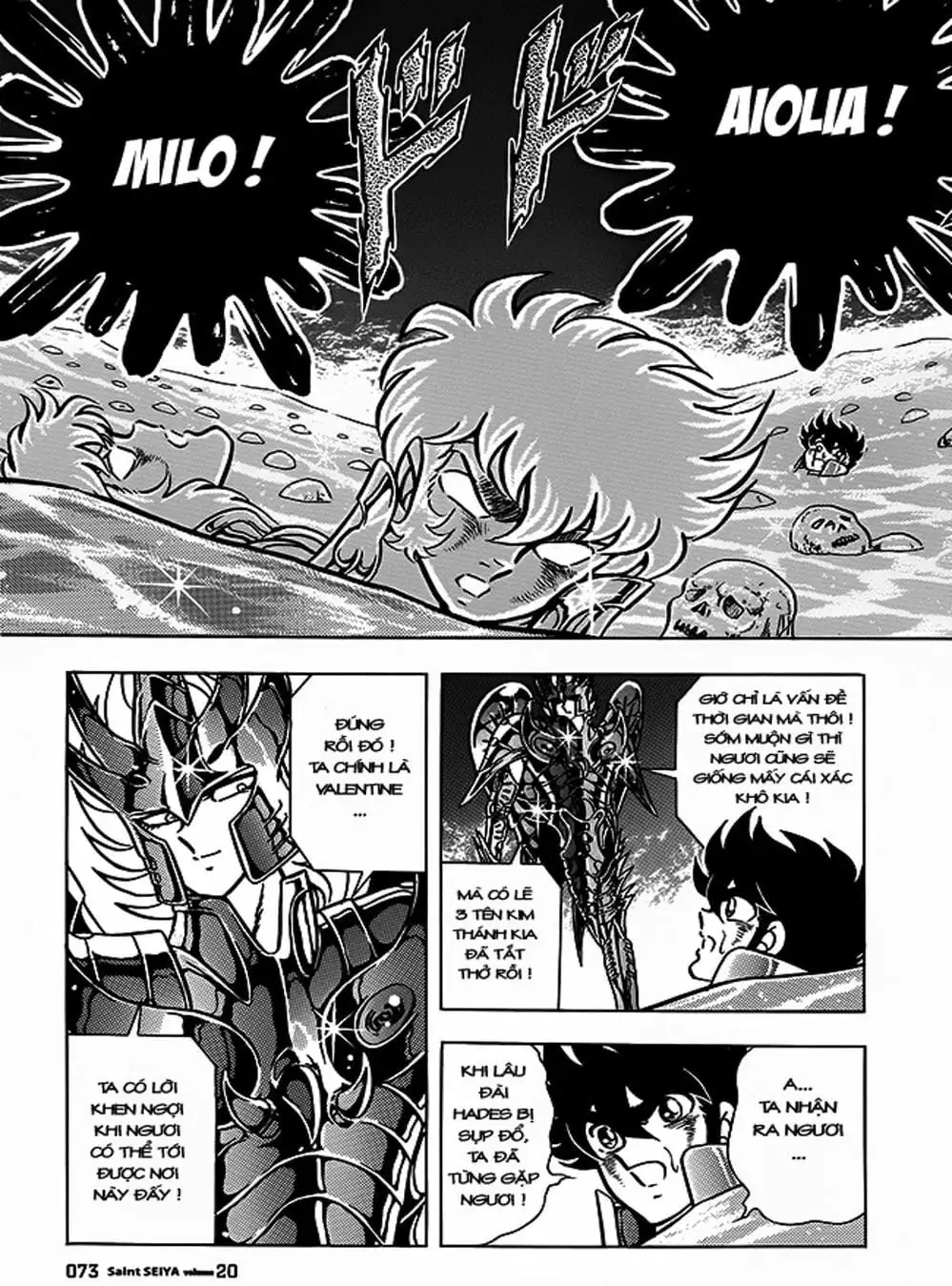 Truyện Tranh Áo Giáp Vàng - Saint Seiya trang 4