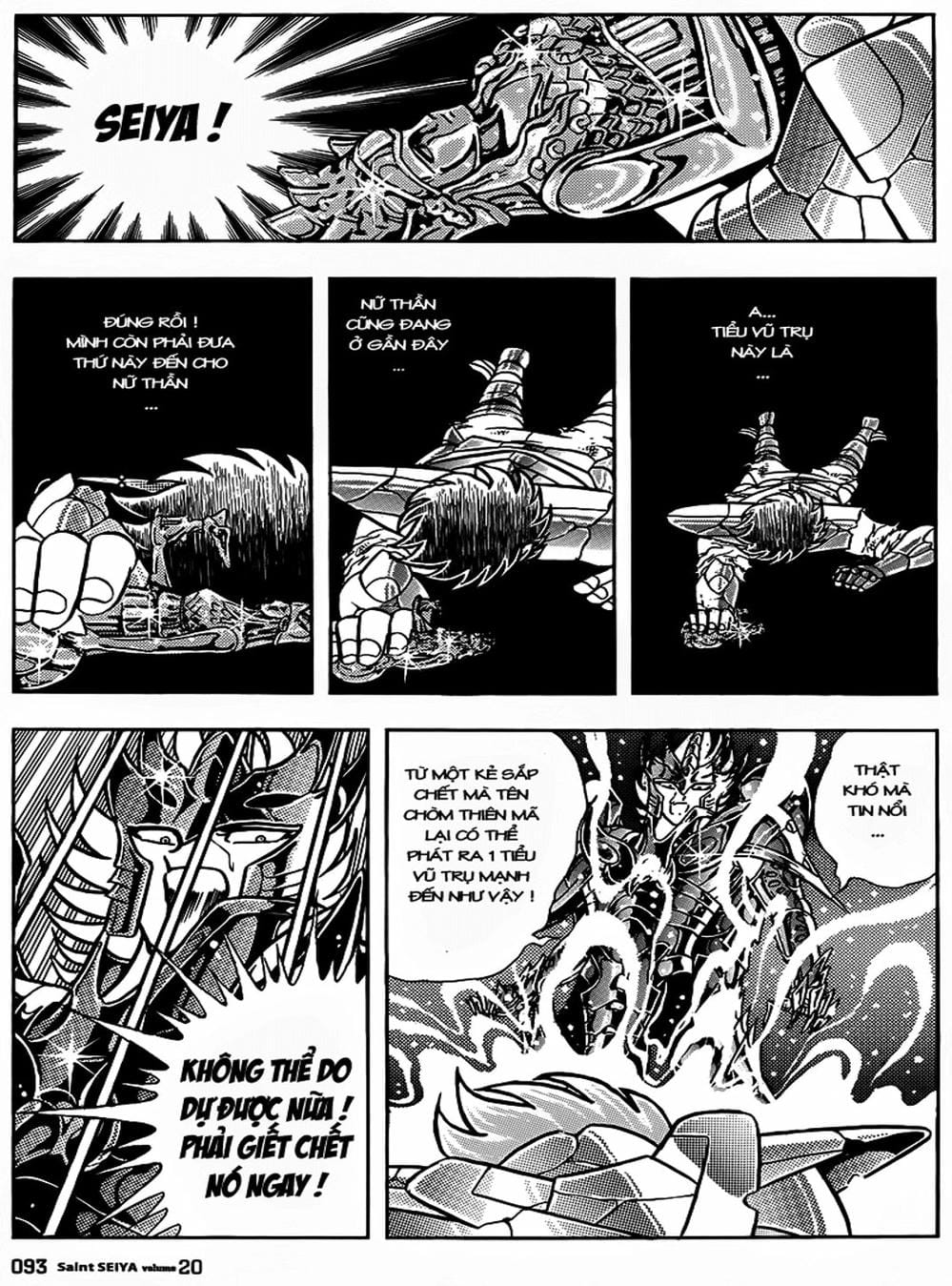 Truyện Tranh Áo Giáp Vàng - Saint Seiya trang 4