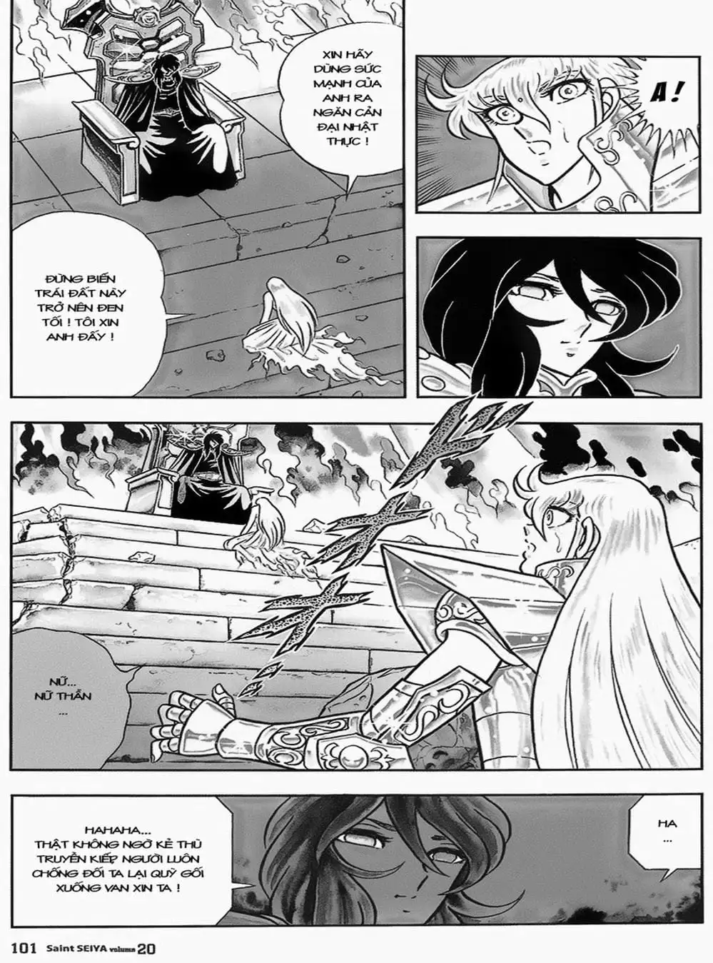 Truyện Tranh Áo Giáp Vàng - Saint Seiya trang 4