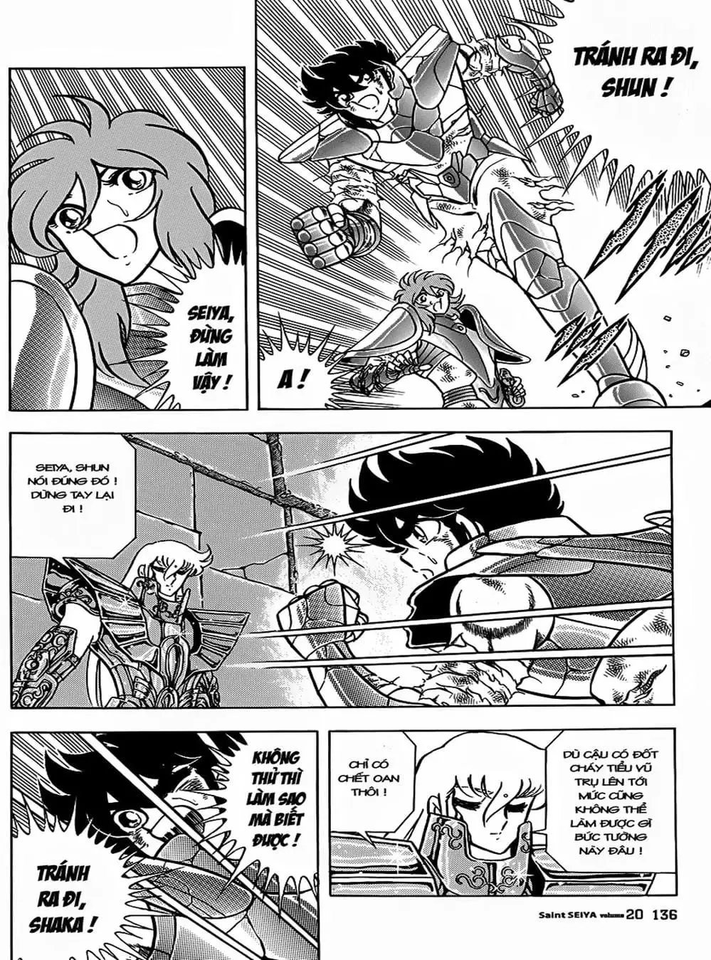 Truyện Tranh Áo Giáp Vàng - Saint Seiya trang 4