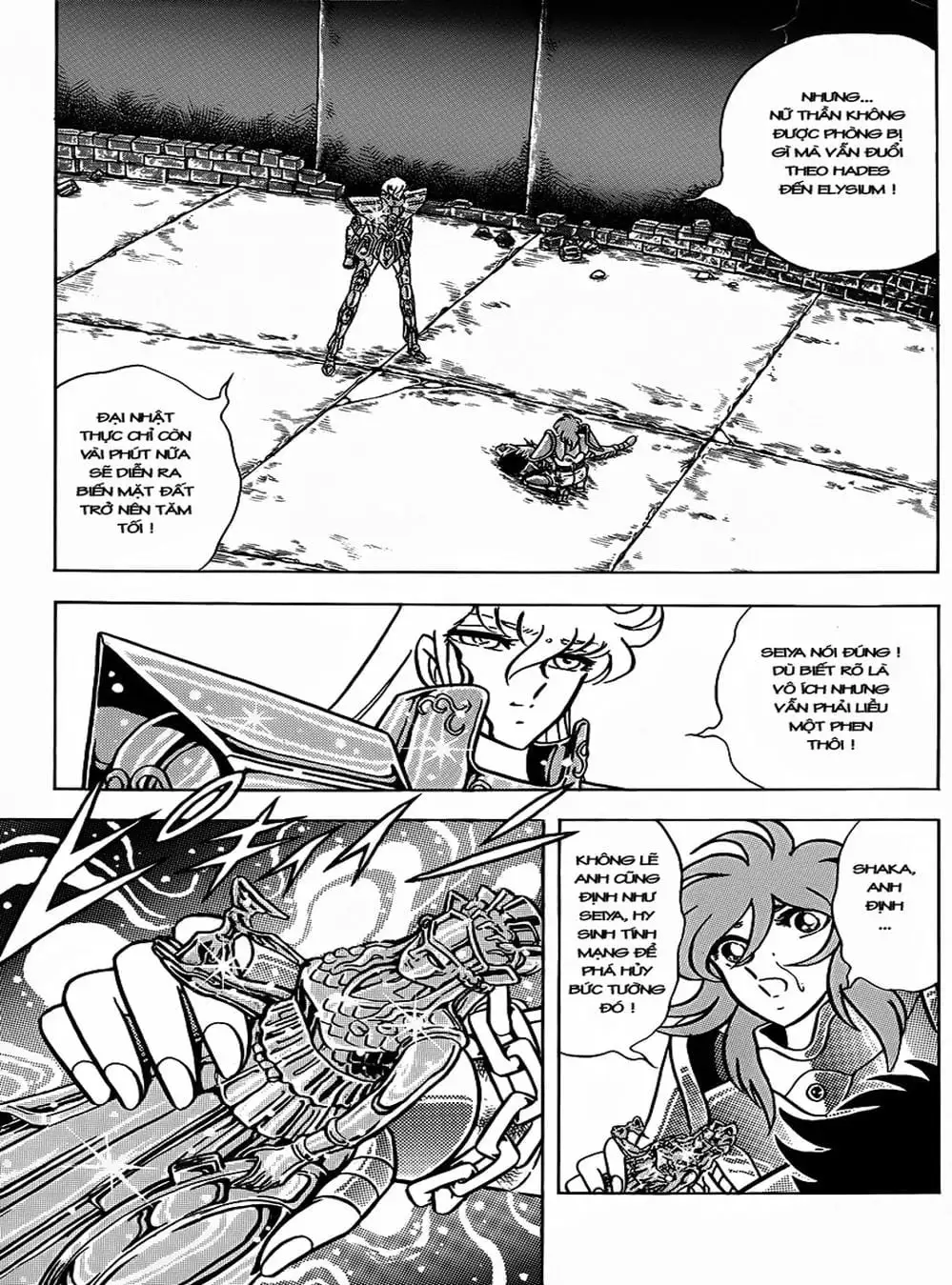 Truyện Tranh Áo Giáp Vàng - Saint Seiya trang 4