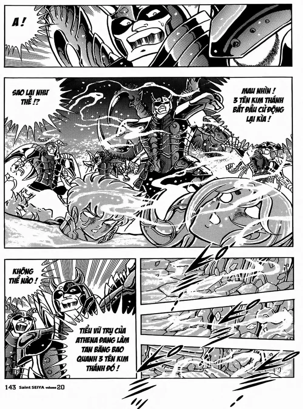 Truyện Tranh Áo Giáp Vàng - Saint Seiya trang 4