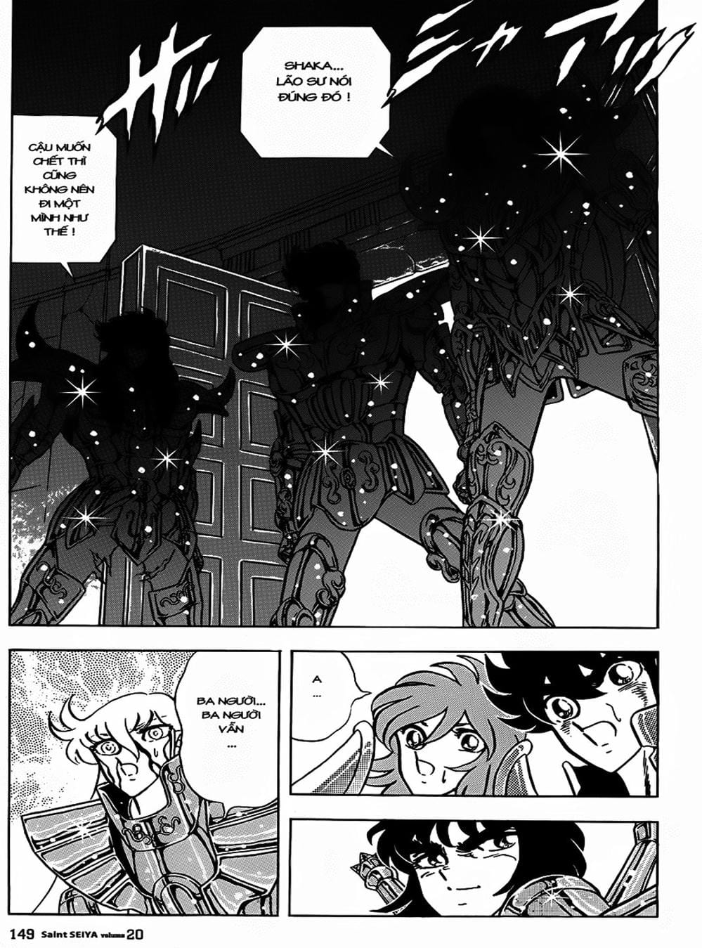 Truyện Tranh Áo Giáp Vàng - Saint Seiya trang 4