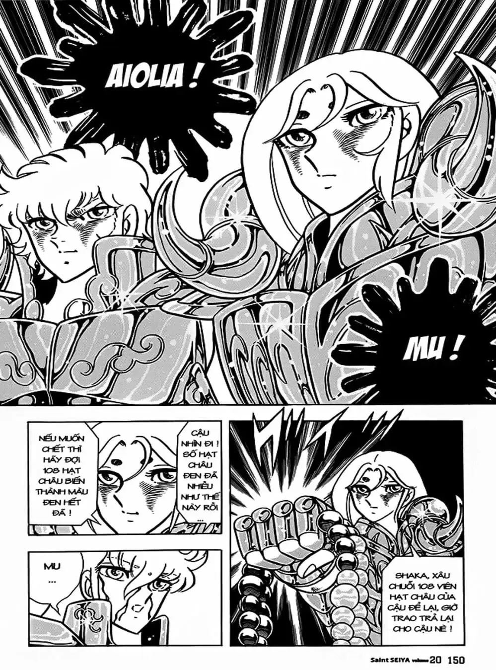 Truyện Tranh Áo Giáp Vàng - Saint Seiya trang 4