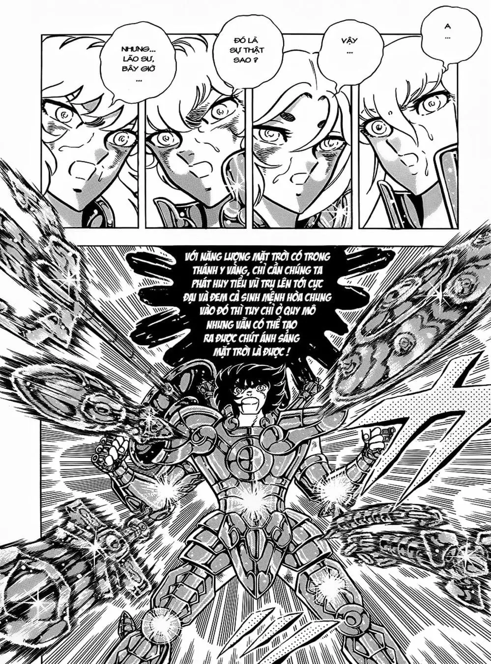 Truyện Tranh Áo Giáp Vàng - Saint Seiya trang 4
