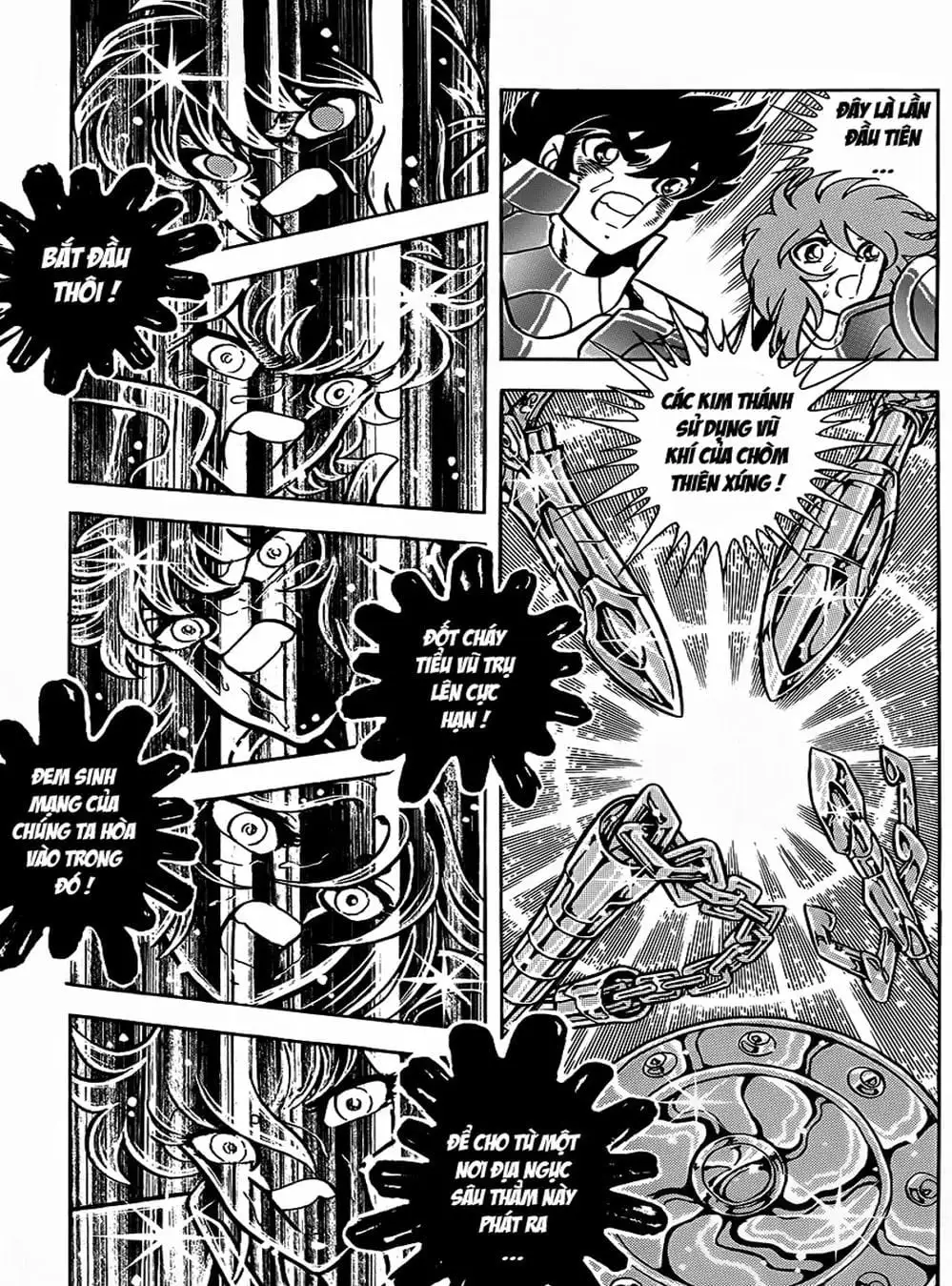 Truyện Tranh Áo Giáp Vàng - Saint Seiya trang 4