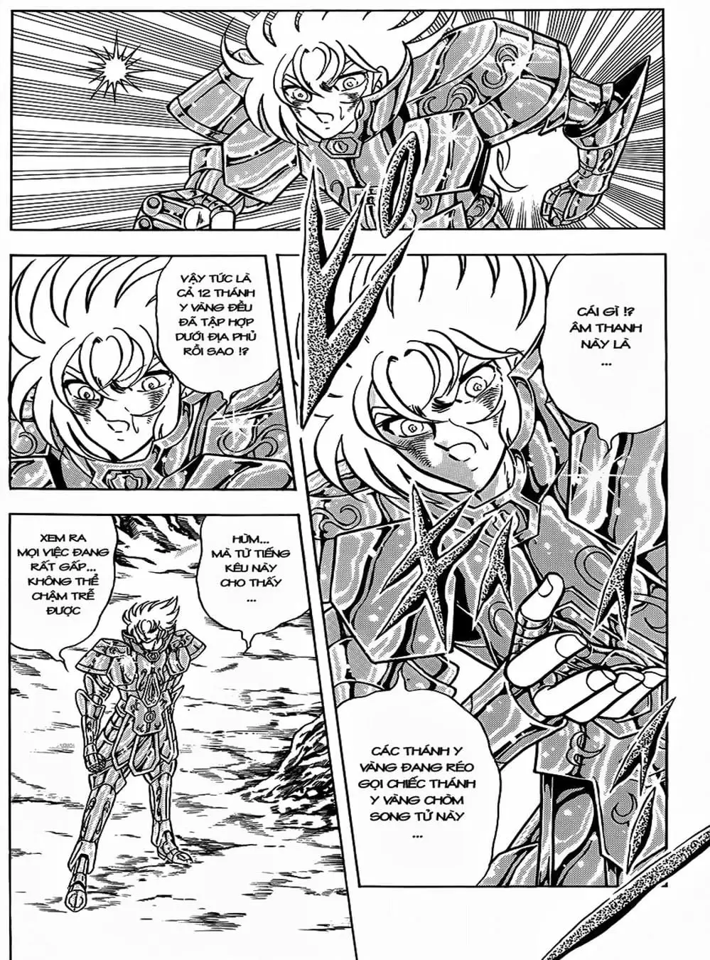 Truyện Tranh Áo Giáp Vàng - Saint Seiya trang 4