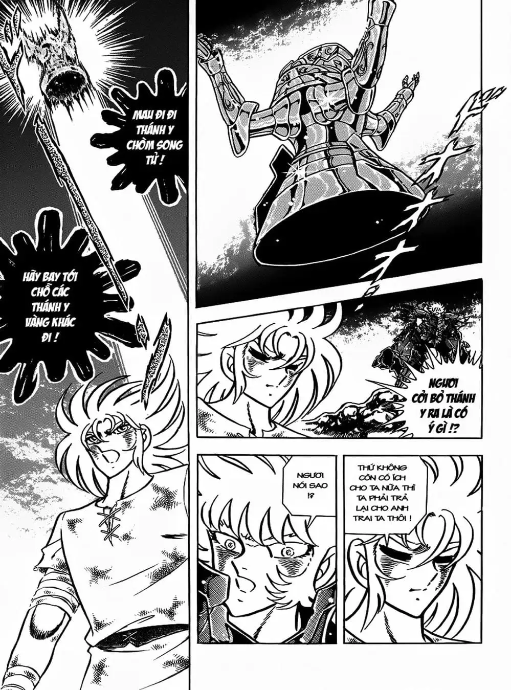 Truyện Tranh Áo Giáp Vàng - Saint Seiya trang 4