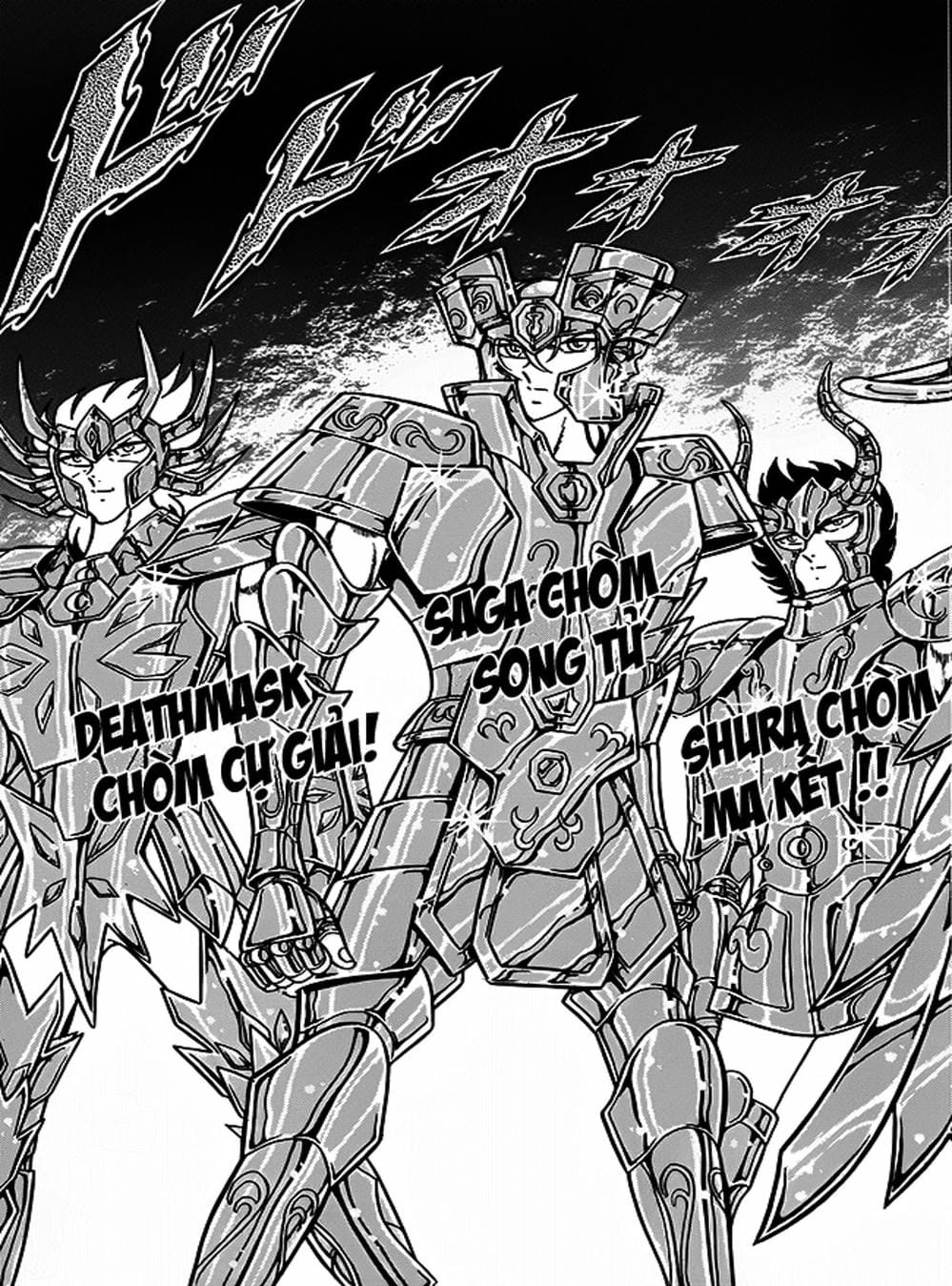 Truyện Tranh Áo Giáp Vàng - Saint Seiya trang 4