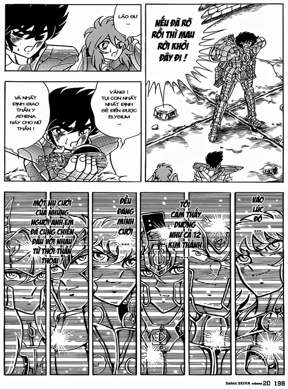 Truyện Tranh Áo Giáp Vàng - Saint Seiya trang 4
