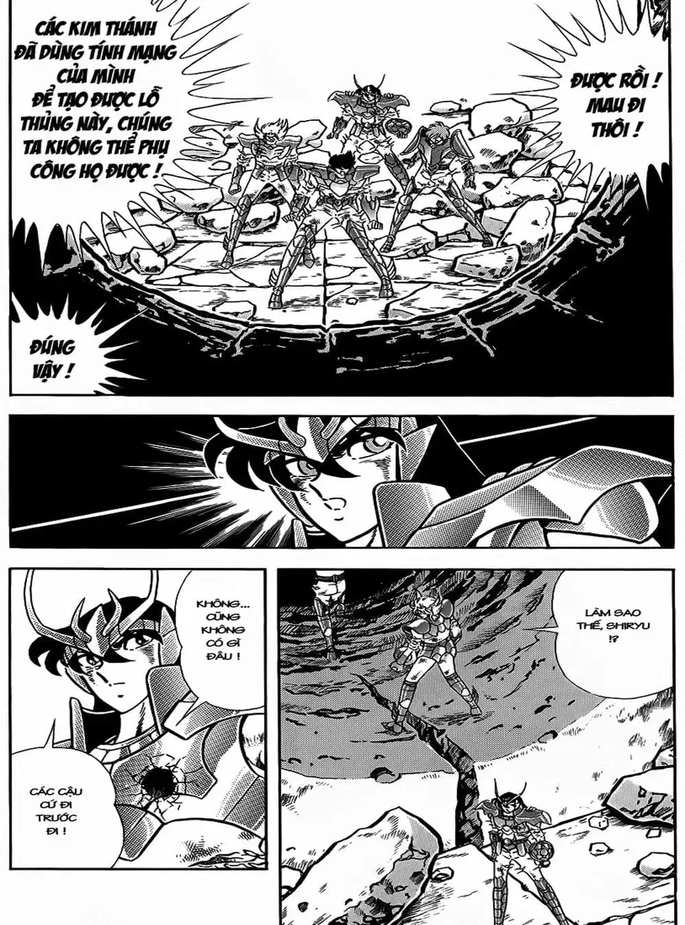 Truyện Tranh Áo Giáp Vàng - Saint Seiya trang 4