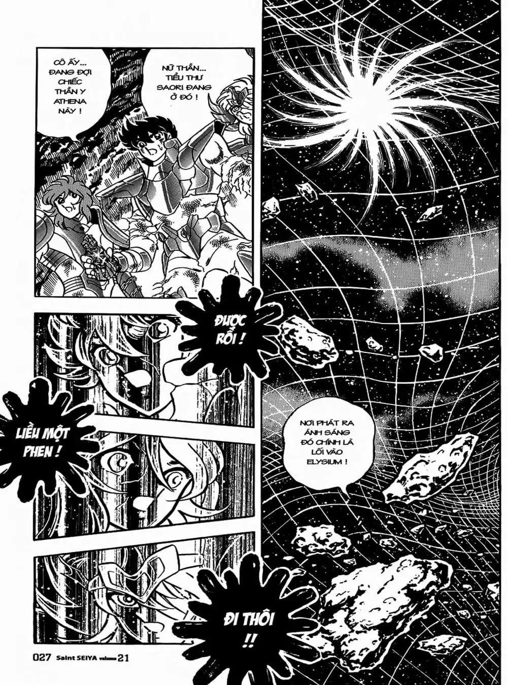 Truyện Tranh Áo Giáp Vàng - Saint Seiya trang 4