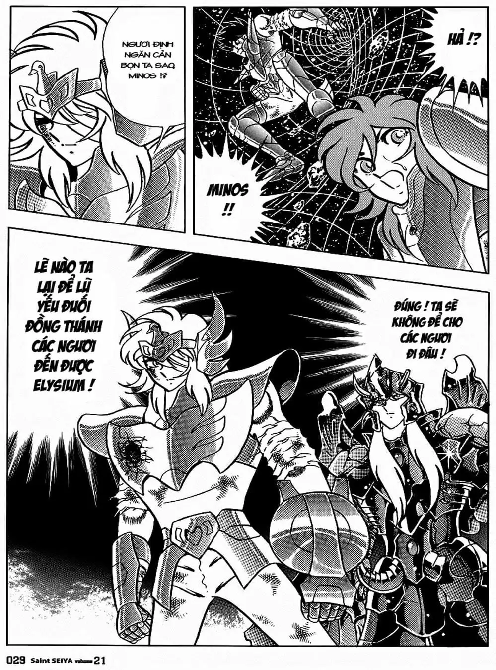 Truyện Tranh Áo Giáp Vàng - Saint Seiya trang 4