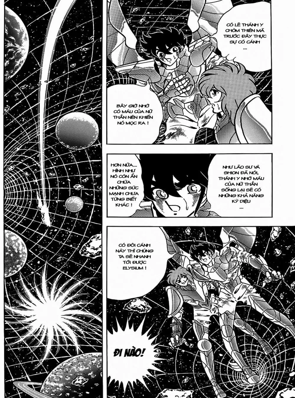Truyện Tranh Áo Giáp Vàng - Saint Seiya trang 4