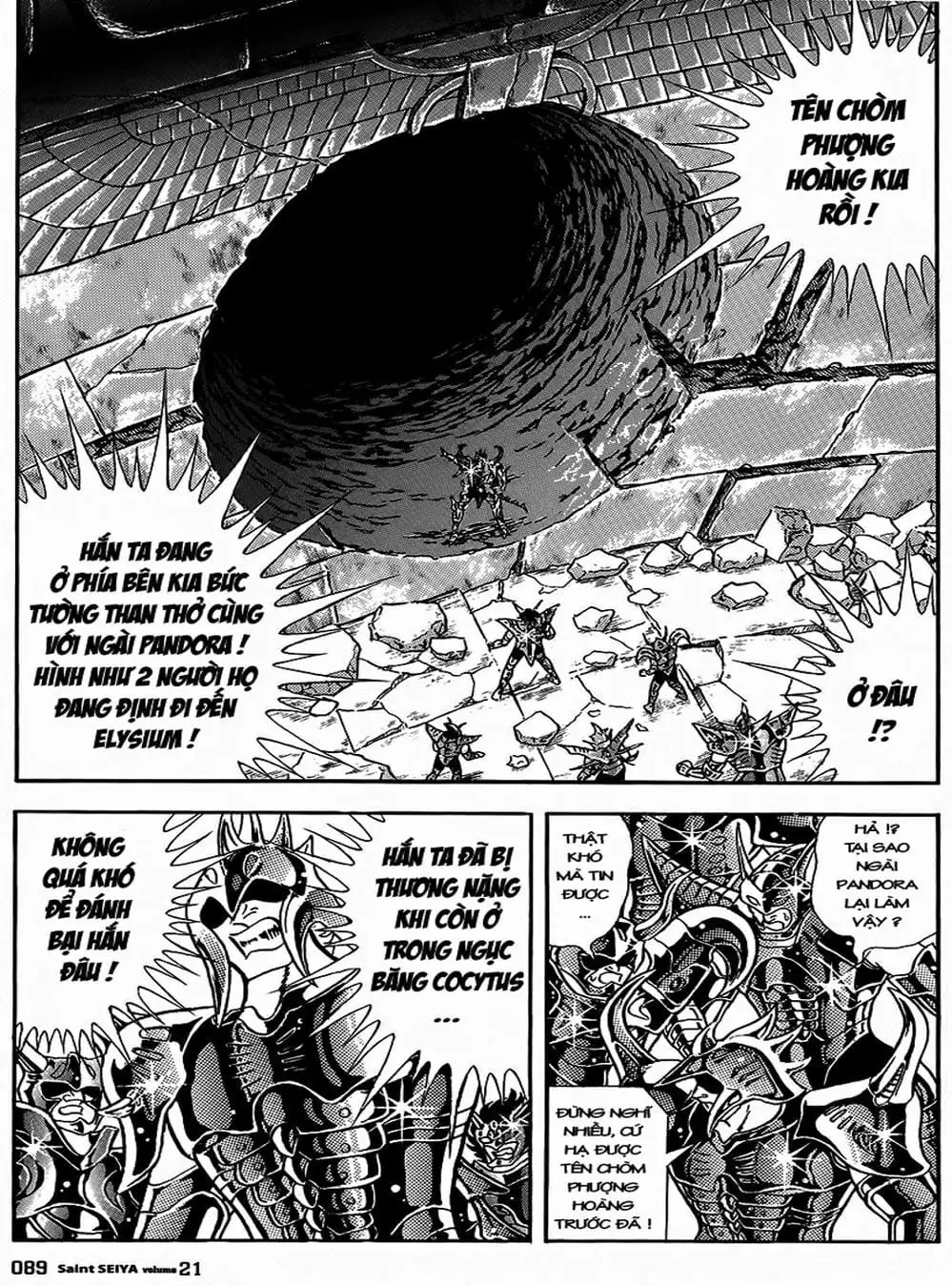 Truyện Tranh Áo Giáp Vàng - Saint Seiya trang 4