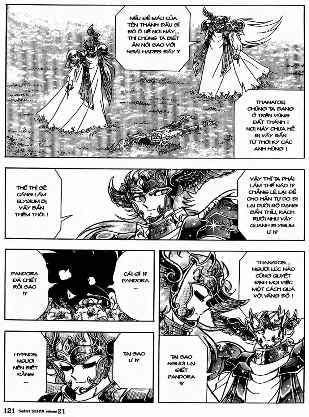 Truyện Tranh Áo Giáp Vàng - Saint Seiya trang 4