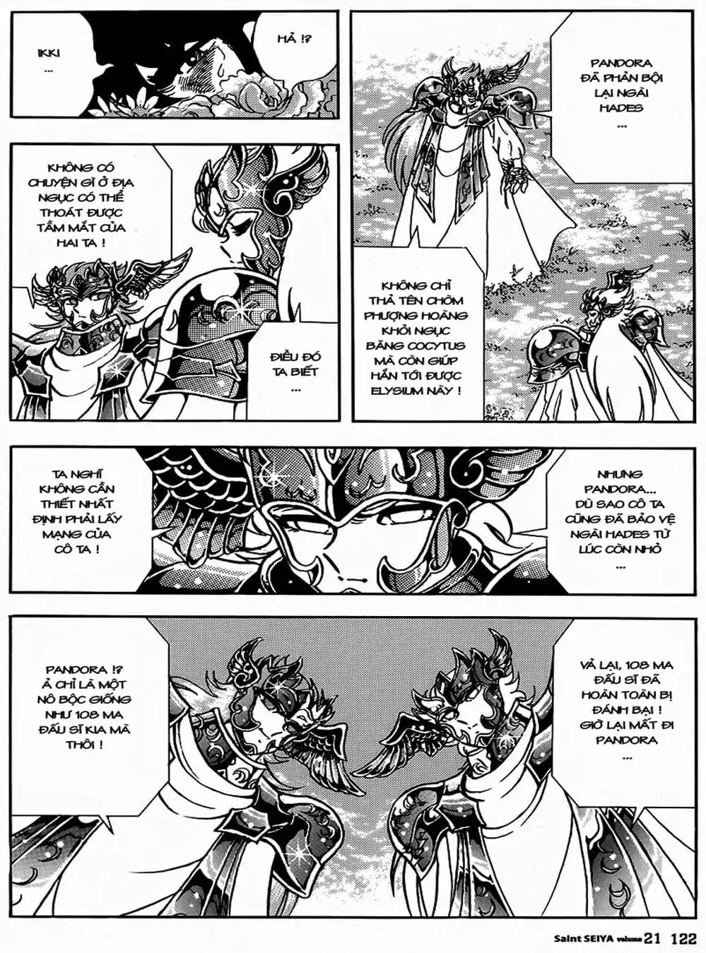 Truyện Tranh Áo Giáp Vàng - Saint Seiya trang 4