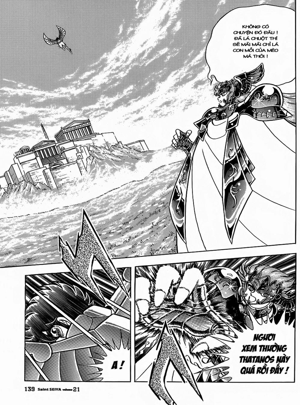 Truyện Tranh Áo Giáp Vàng - Saint Seiya trang 4