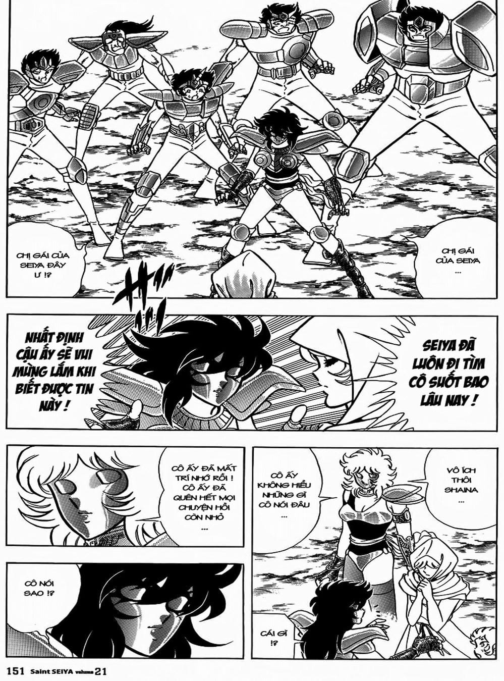Truyện Tranh Áo Giáp Vàng - Saint Seiya trang 4
