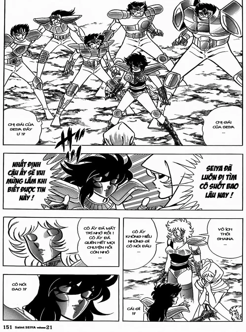 Truyện Tranh Áo Giáp Vàng - Saint Seiya trang 4