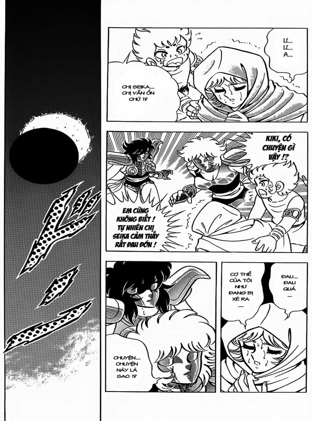 Truyện Tranh Áo Giáp Vàng - Saint Seiya trang 4