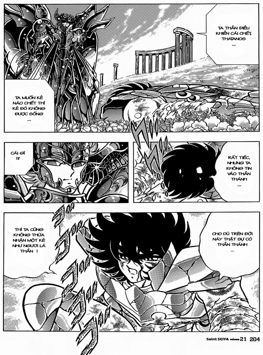 Truyện Tranh Áo Giáp Vàng - Saint Seiya trang 4