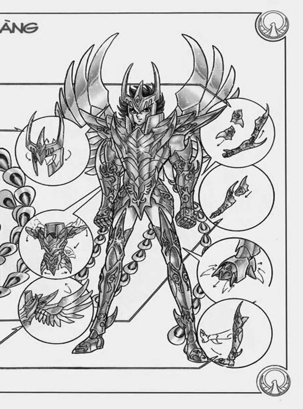 Truyện Tranh Áo Giáp Vàng - Saint Seiya trang 4