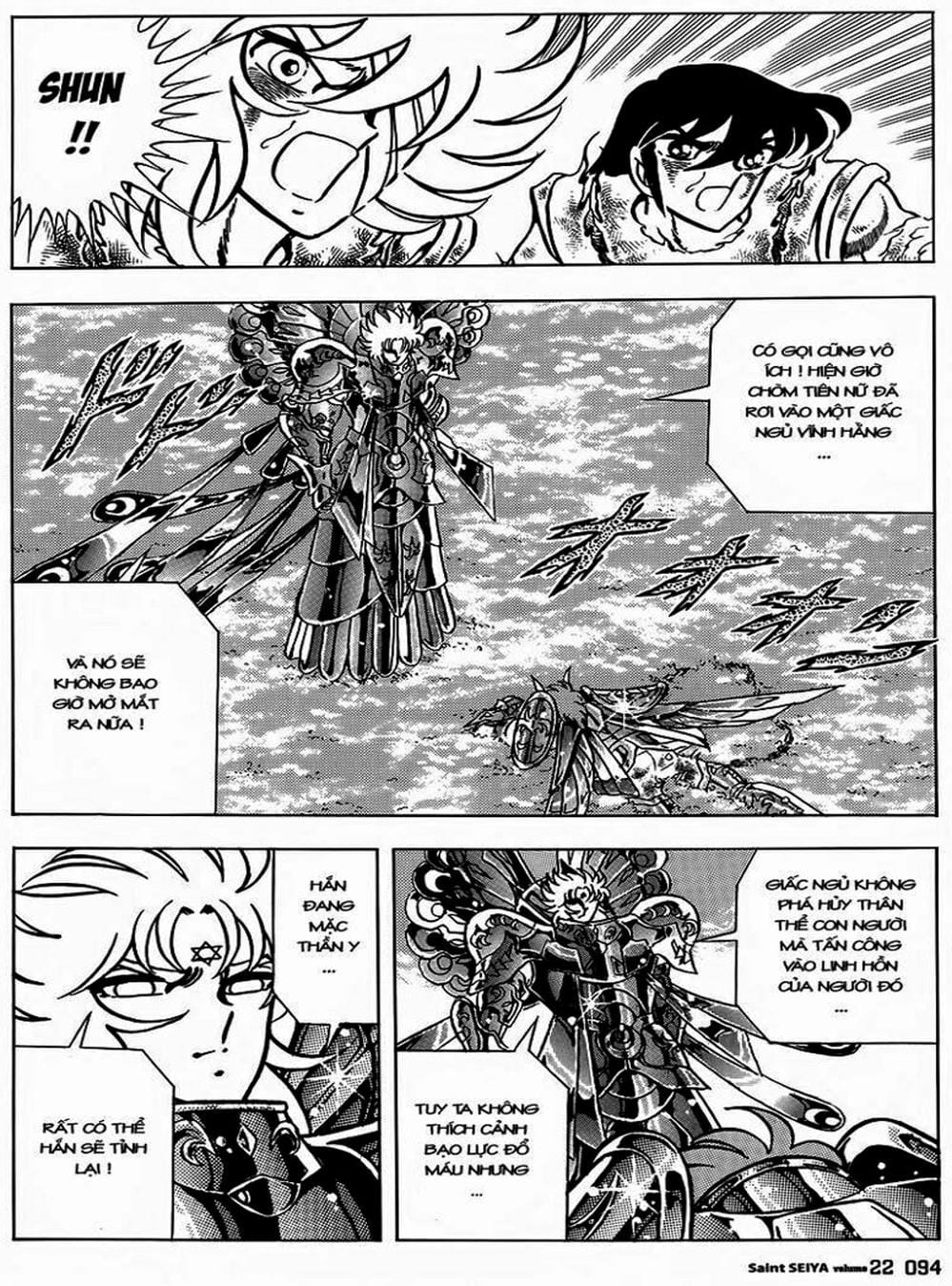 Truyện Tranh Áo Giáp Vàng - Saint Seiya trang 4