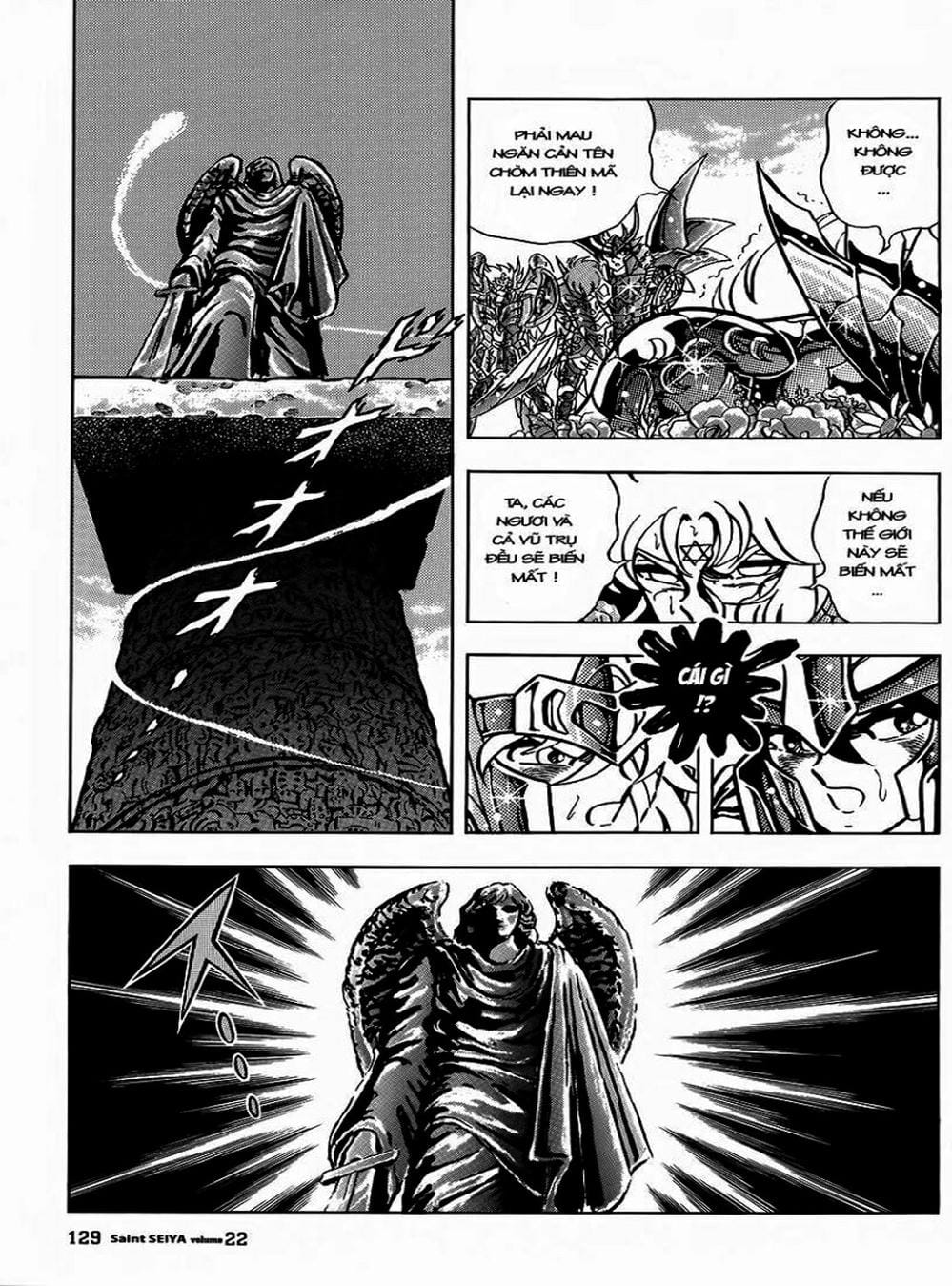 Truyện Tranh Áo Giáp Vàng - Saint Seiya trang 4