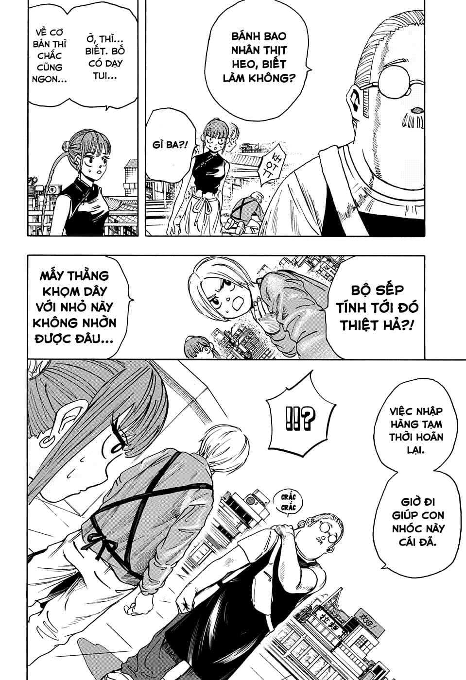 Truyện Tranh Sát Thủ Về Vườn - Sakamoto Days trang 7