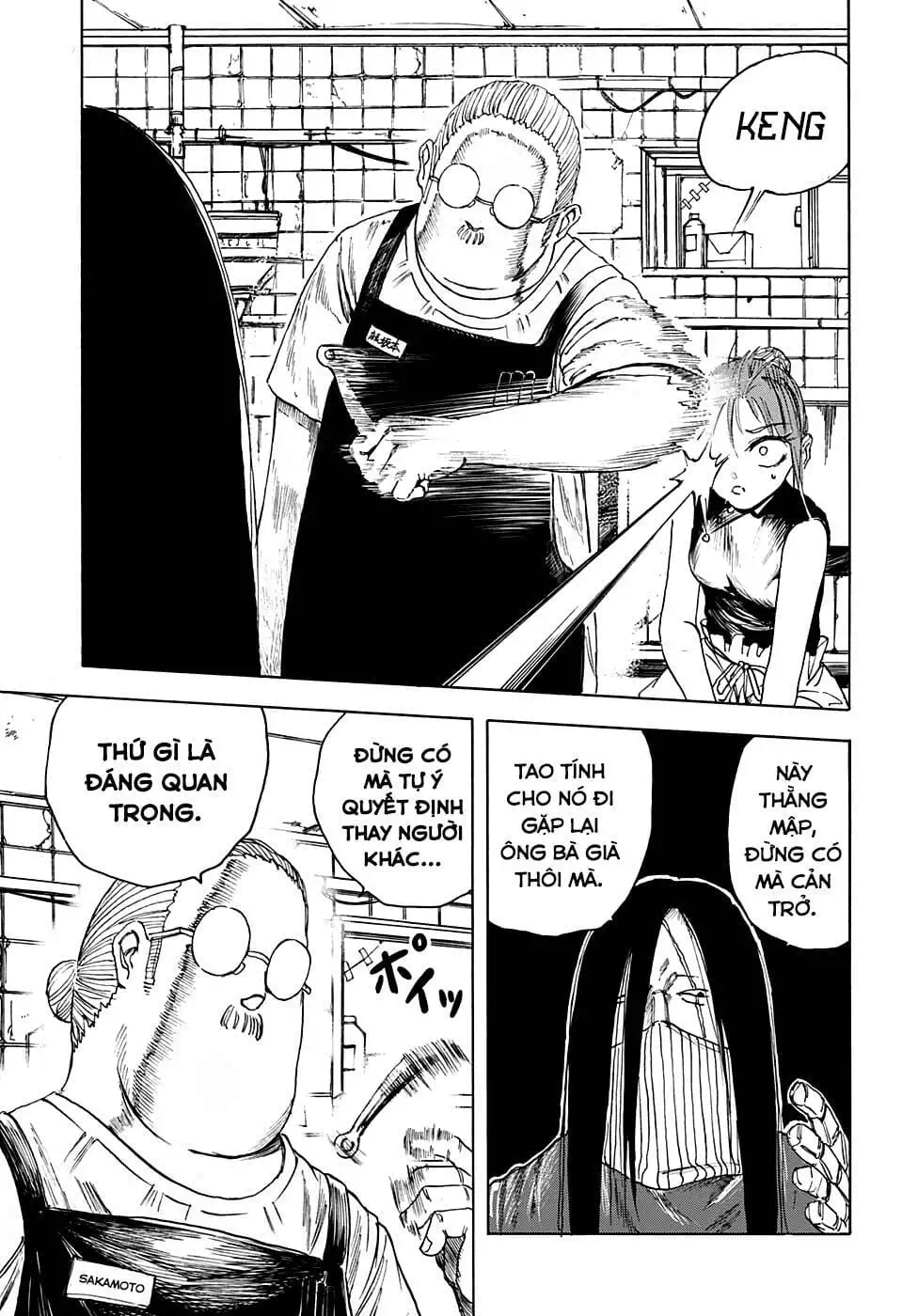 Truyện Tranh Sát Thủ Về Vườn - Sakamoto Days trang 6