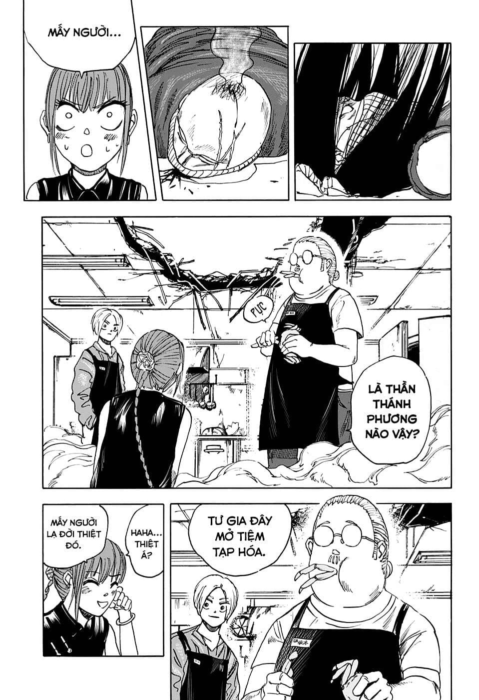 Truyện Tranh Sát Thủ Về Vườn - Sakamoto Days trang 7