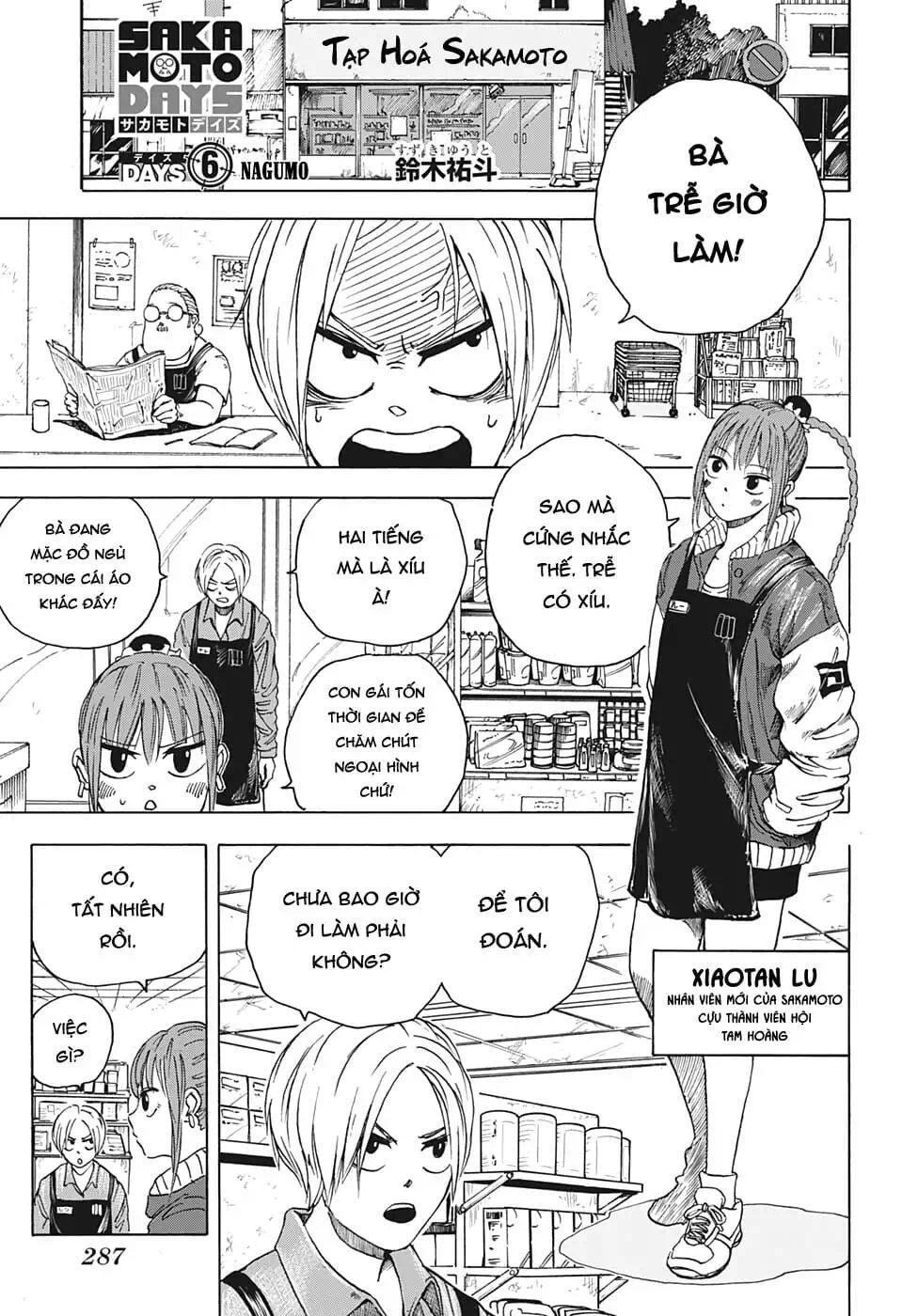 Truyện Tranh Sát Thủ Về Vườn - Sakamoto Days trang 6