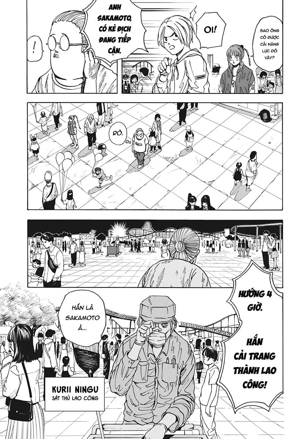 Truyện Tranh Sát Thủ Về Vườn - Sakamoto Days trang 6