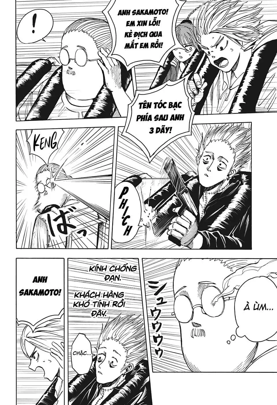 Truyện Tranh Sát Thủ Về Vườn - Sakamoto Days trang 6
