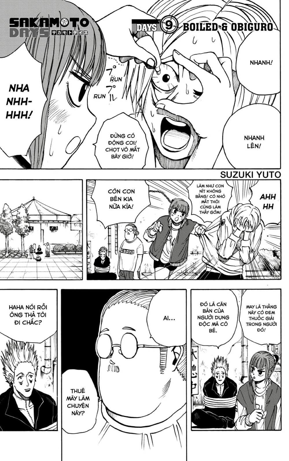 Truyện Tranh Sát Thủ Về Vườn - Sakamoto Days trang 7