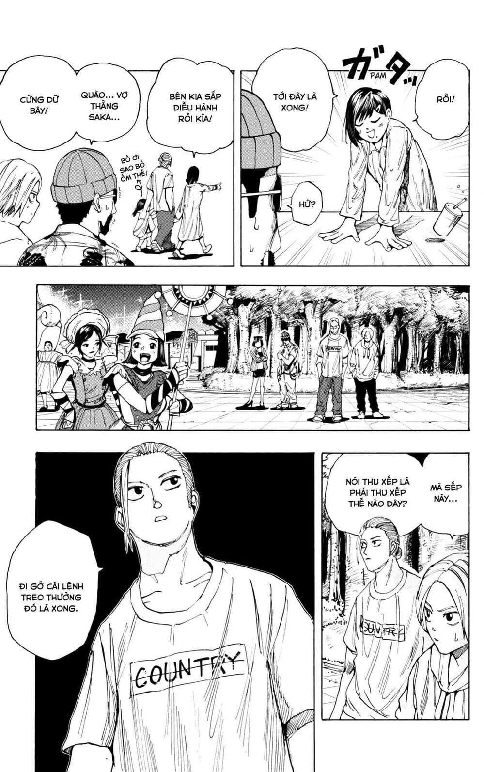 Truyện Tranh Sát Thủ Về Vườn - Sakamoto Days trang 7