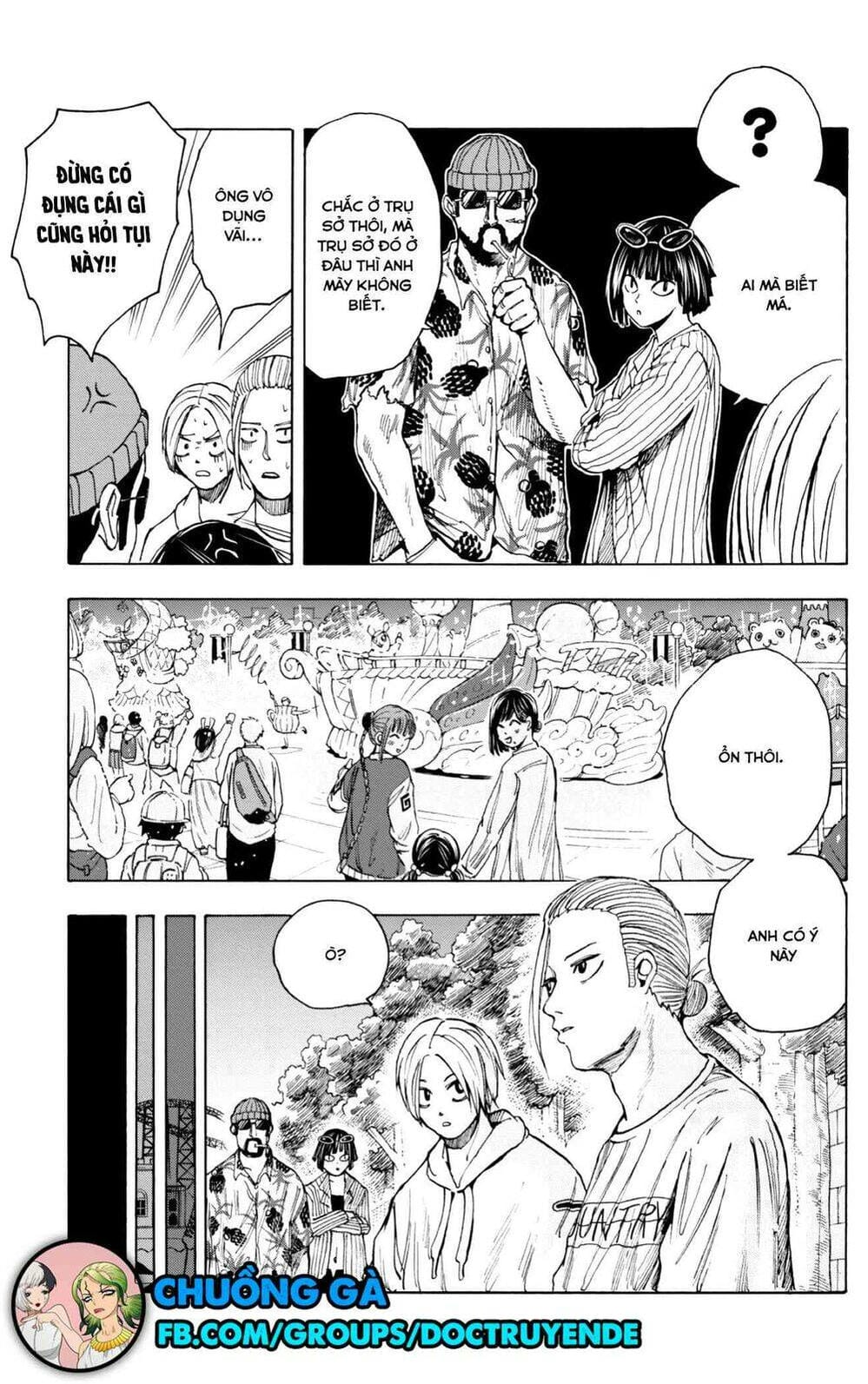 Truyện Tranh Sát Thủ Về Vườn - Sakamoto Days trang 7