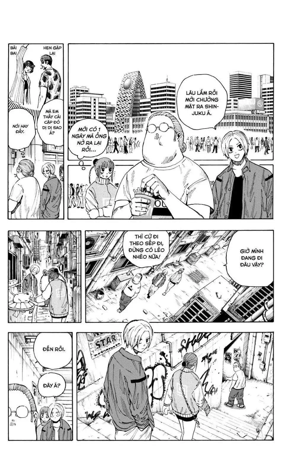 Truyện Tranh Sát Thủ Về Vườn - Sakamoto Days trang 6