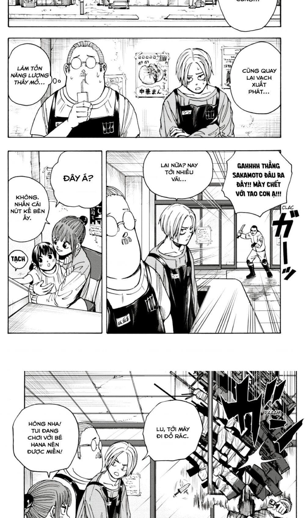 Truyện Tranh Sát Thủ Về Vườn - Sakamoto Days trang 7