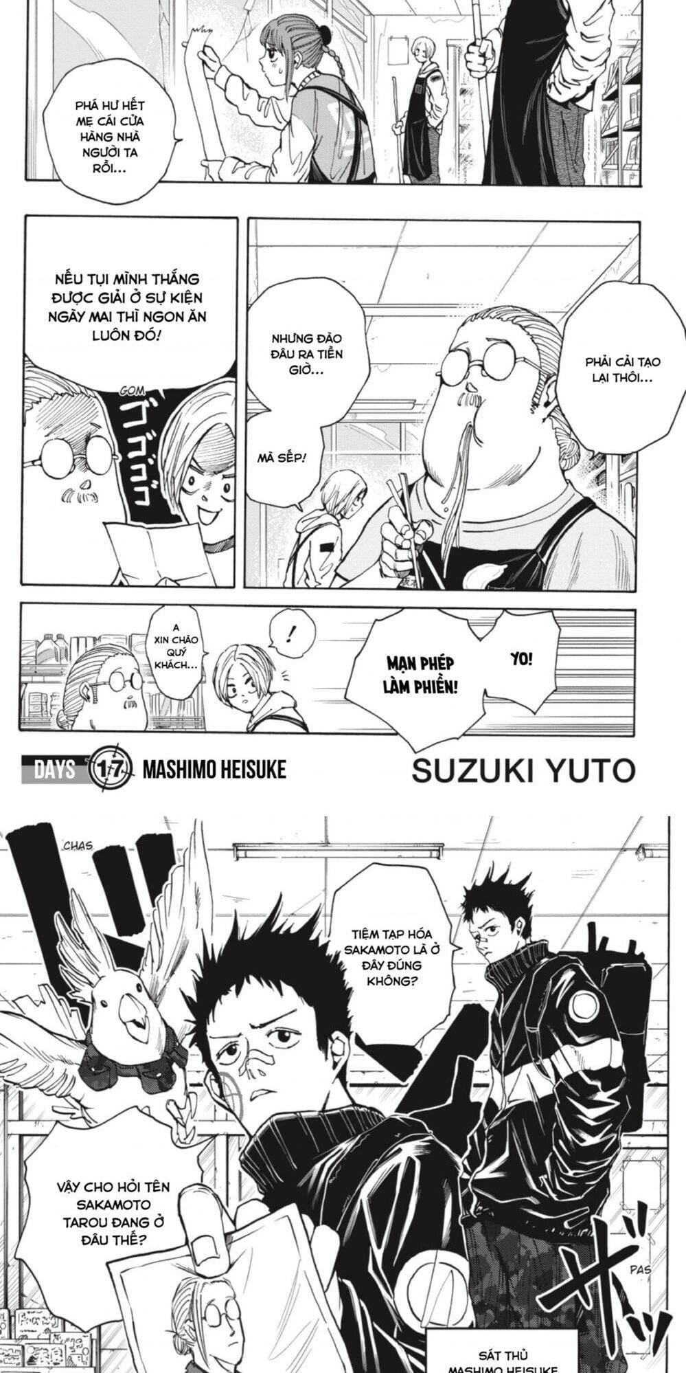 Truyện Tranh Sát Thủ Về Vườn - Sakamoto Days trang 7