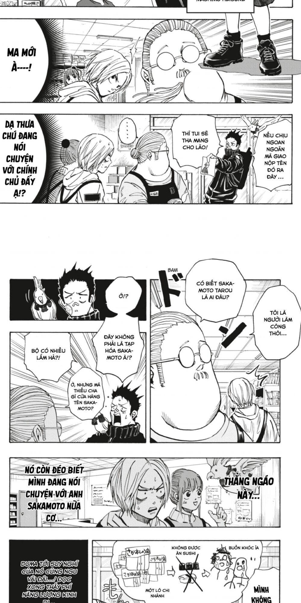 Truyện Tranh Sát Thủ Về Vườn - Sakamoto Days trang 7