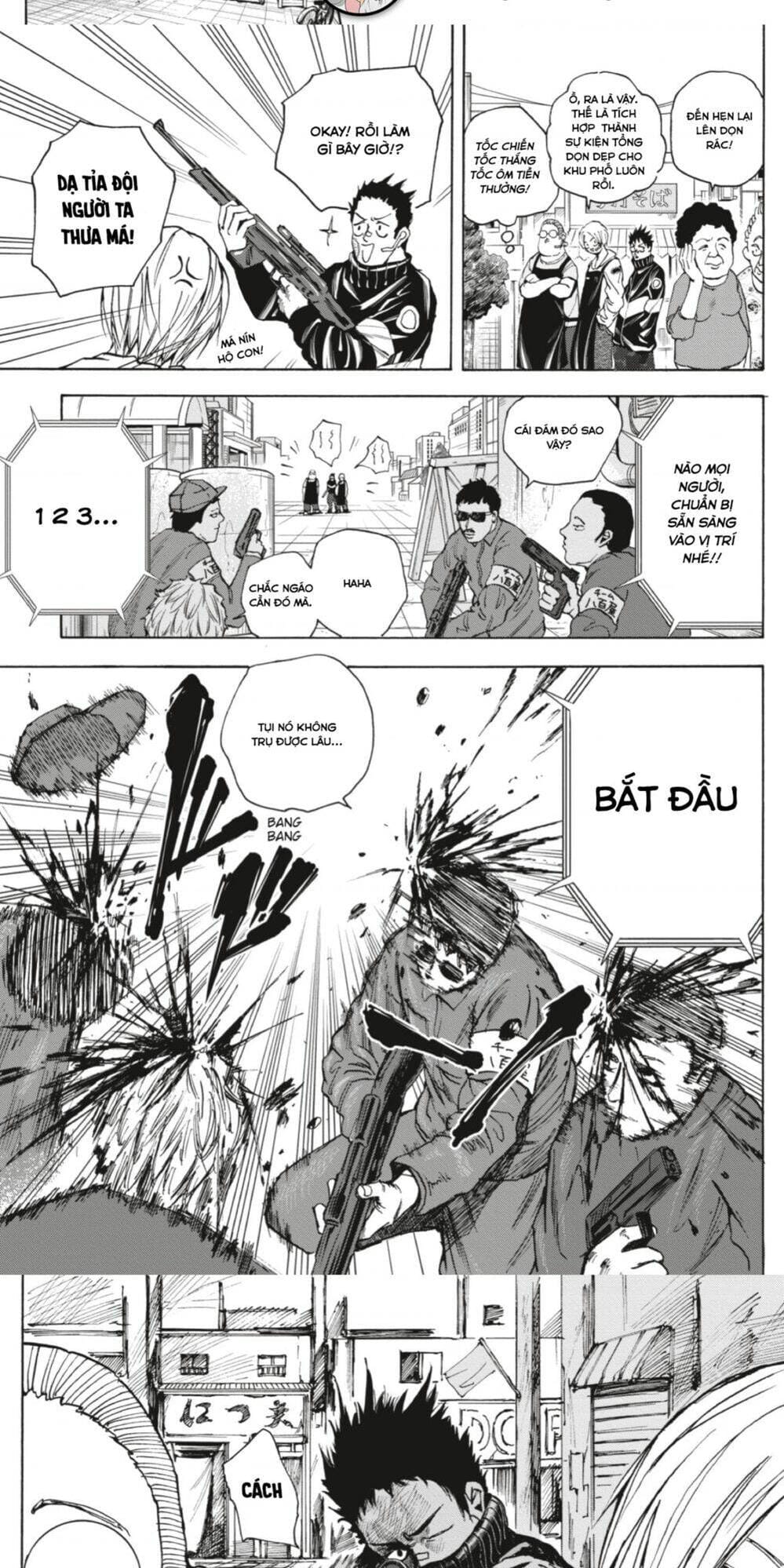 Truyện Tranh Sát Thủ Về Vườn - Sakamoto Days trang 7