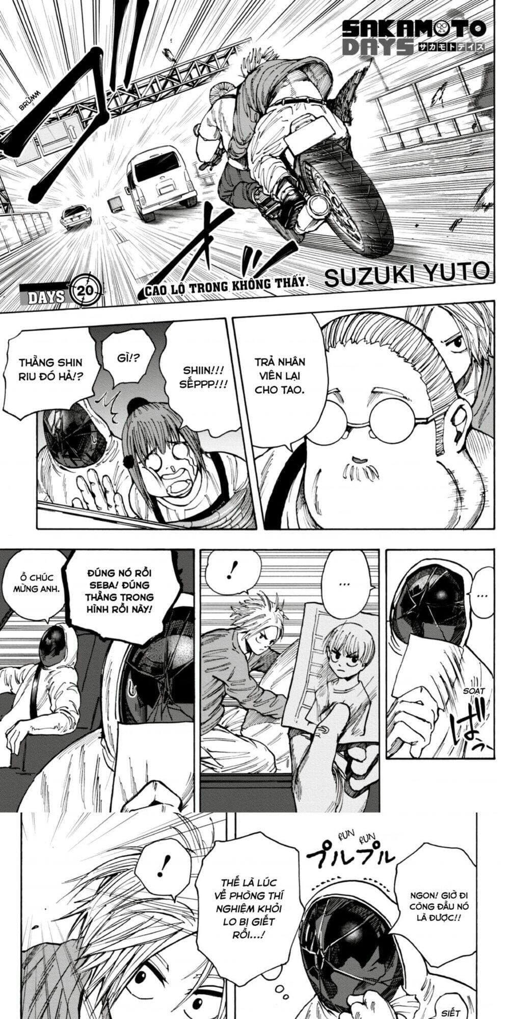 Truyện Tranh Sát Thủ Về Vườn - Sakamoto Days trang 7