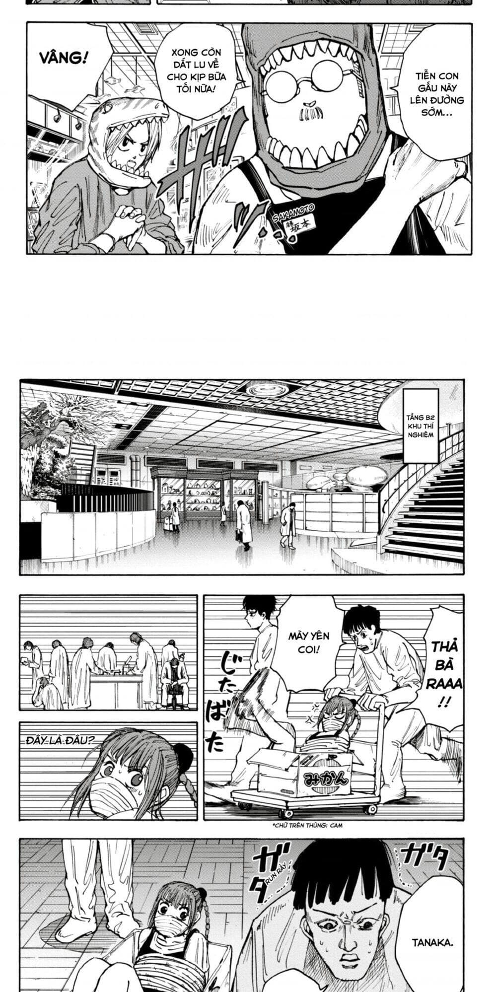 Truyện Tranh Sát Thủ Về Vườn - Sakamoto Days trang 7