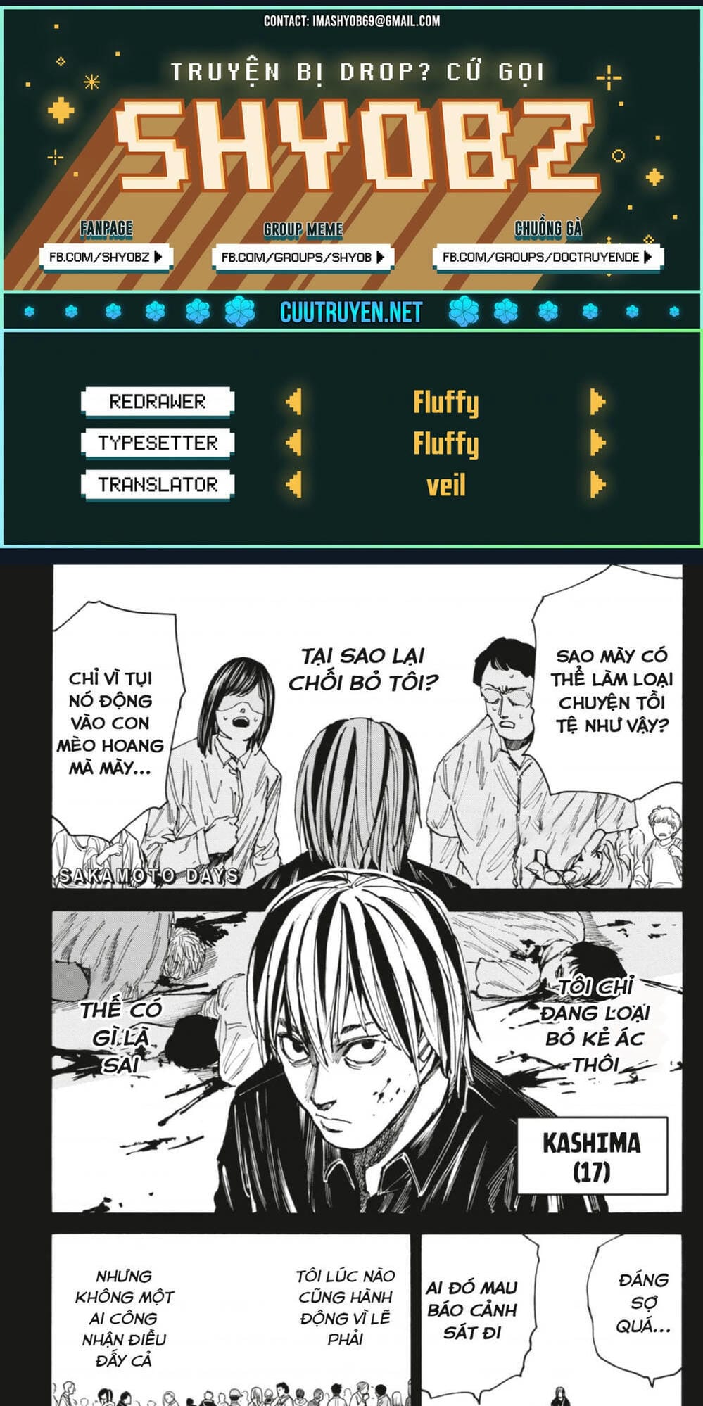 Truyện Tranh Sát Thủ Về Vườn - Sakamoto Days trang 7