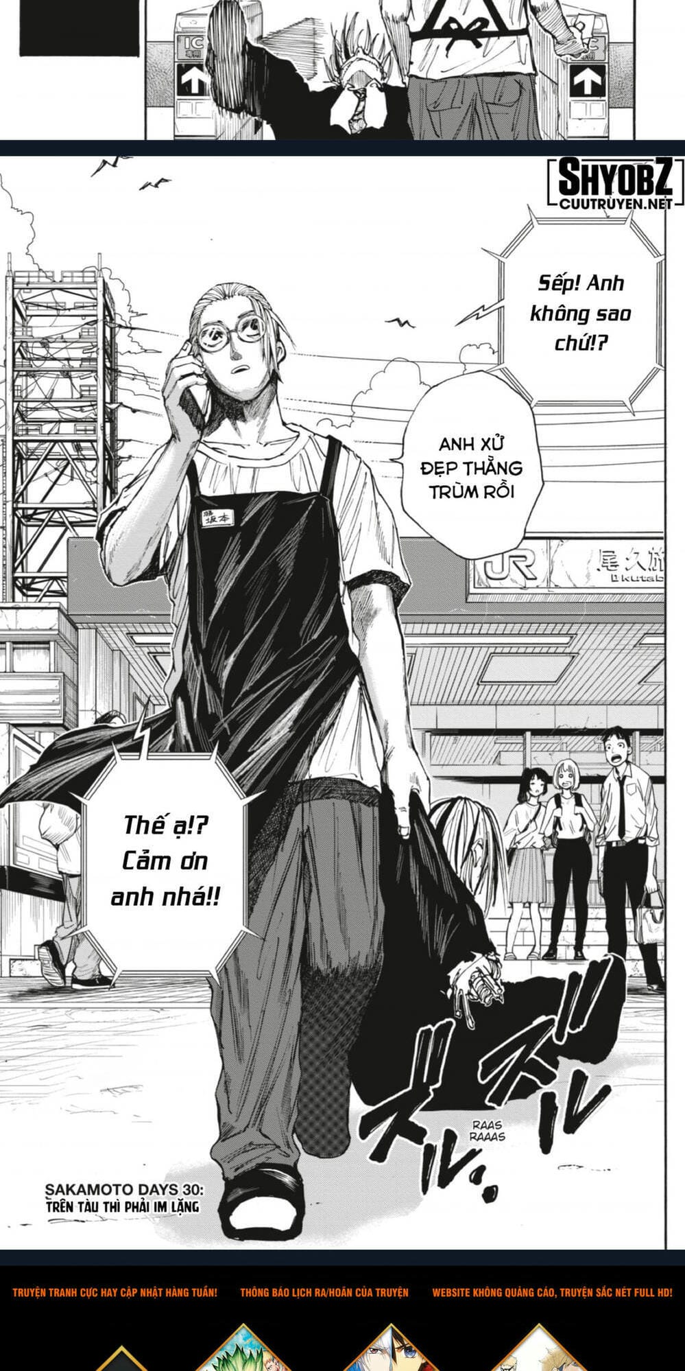 Truyện Tranh Sát Thủ Về Vườn - Sakamoto Days trang 7
