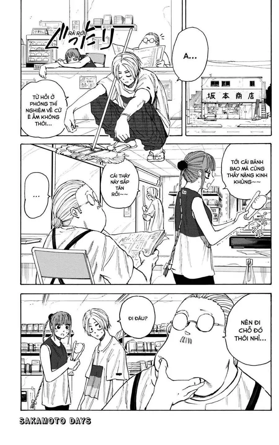 Truyện Tranh Sát Thủ Về Vườn - Sakamoto Days trang 6